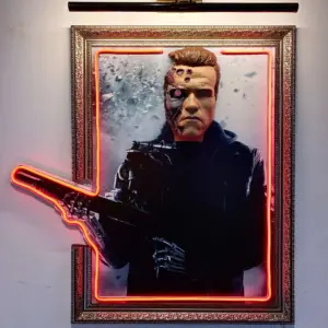 TERMINATOR 3D LEDHUB Neon Art