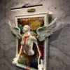 CAPTIVE ANGEL Art – 3D Neon Wall Sculpture
