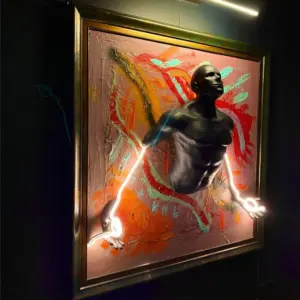 LEDHUB HUMAN Art – 3D Neon Wall Sculpture